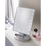 LED light Cosmetic Mirror, Vanity Mirror, Ideal for makeup /grooming. 16 led lights for Perfect view