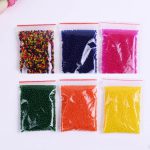 200 pcs Absorbent beads Colorful Pearl Shaped