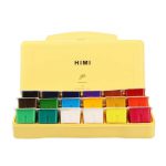 18 Colors Professional Gouache Watercolor Paints Set 30ml Unique Jelly Cup Design Gouache Paint For Student Artists Supplies