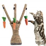 Cat Interactive Tree Tower Scratching Post