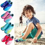 New Beach Swimming Water Sport Socks Anti Slip Shoes Yoga Fitness Dance Swim Surfing Diving Underwater Shoes for Kids