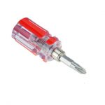 Dual Purpose Slotted/Phillips Screwdriver Expansion Screwdriver Cross Word Ratchet Screwdriver Manual Hardware Tools