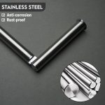 LEOTRA Toilet Roll Holder – SS410 Stainless Steel Toilet Roll Holder - Image 4