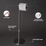 LEOTRA Toilet Roll Holder – SS410 Stainless Steel Toilet Roll Holder - Image 7